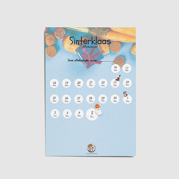 Sinterklaas aftelkalender 5