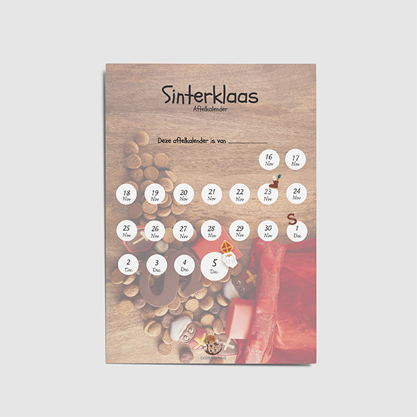 Sinterklaas aftelkalender 6